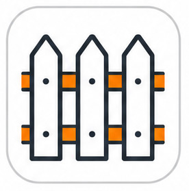 Fencing icon