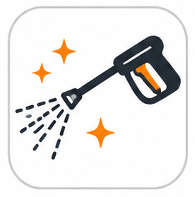 Power wash icon